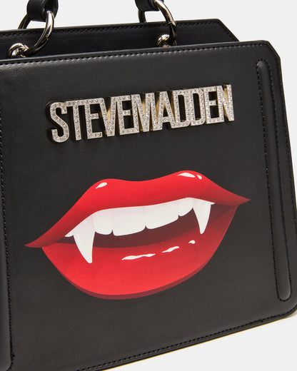 EVELYN Fang Bag Black Top Handle Crossbody Bag | Steve Madden