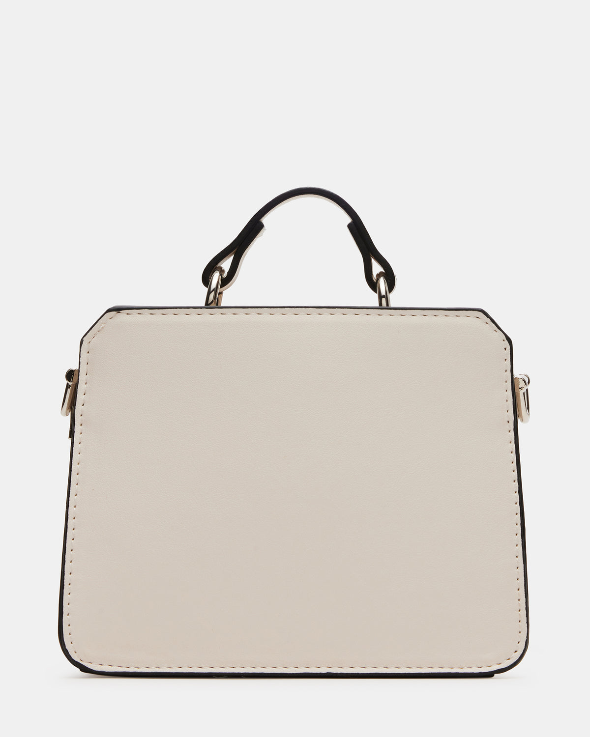 EVELYN Mini Bag Cream | Women's Top-Handle Crossbody Bag | Steve Madden