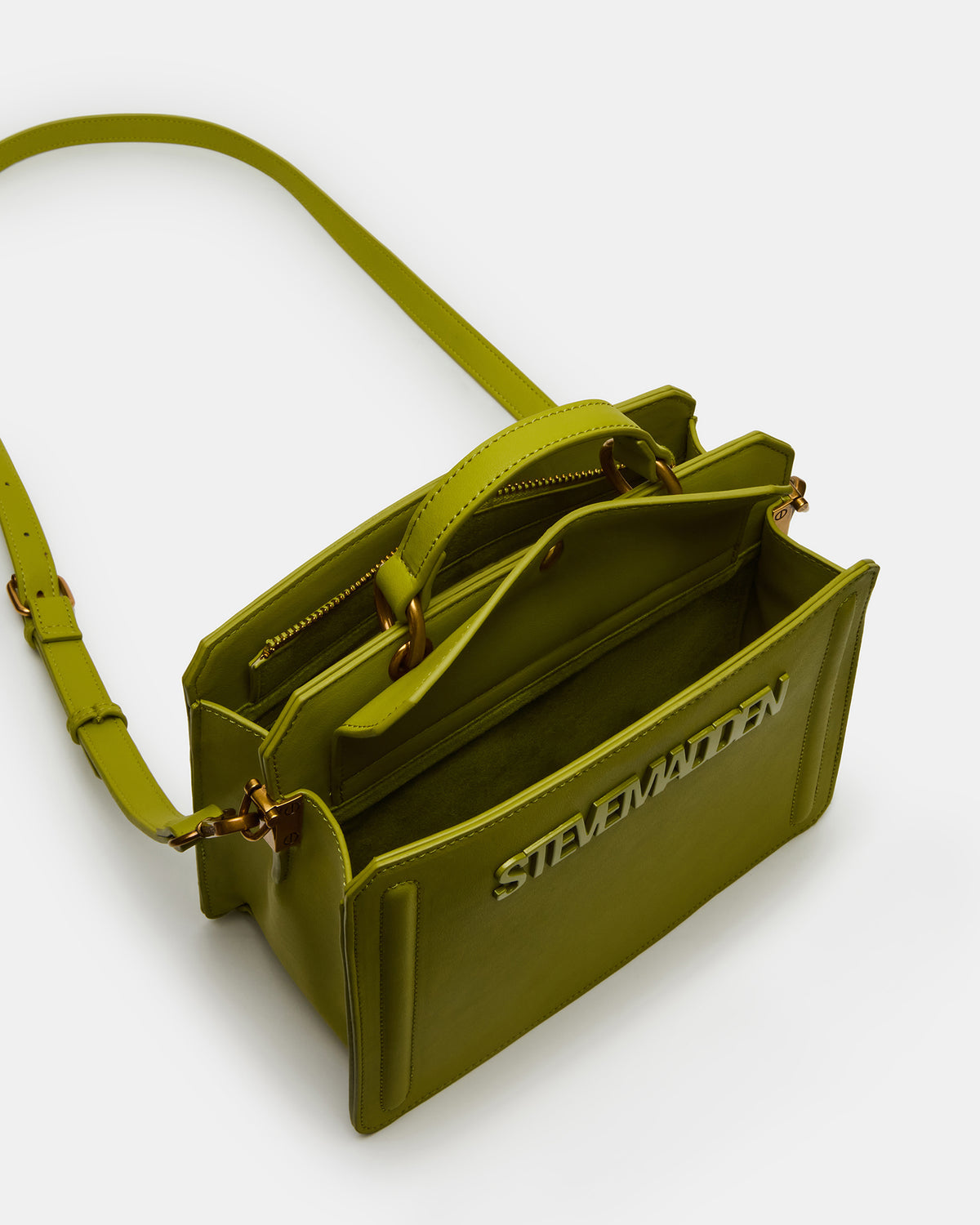 EVELYN Bag Avocado Top Handle Crossbody Bag | Steve Madden
