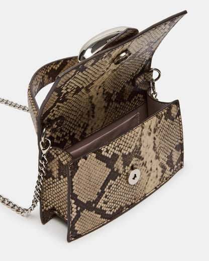 MISHELL Bag Natural Multi Top-Handle Mini Handbag | Steve Madden