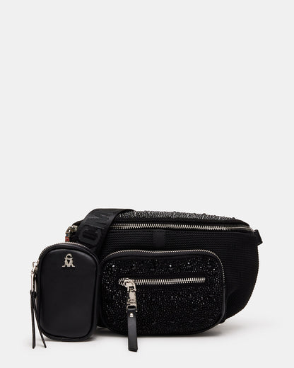 MAXIMA Bag Black Crossbody Bag | Women's Black Crossbody Bag | Steve Madden