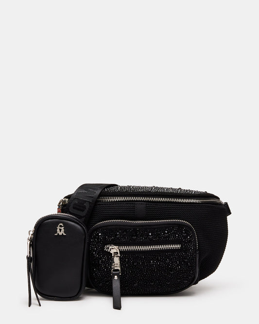 MAXIMA Bag Black Crossbody Bag | Women's Black Crossbody Bag | Steve Madden