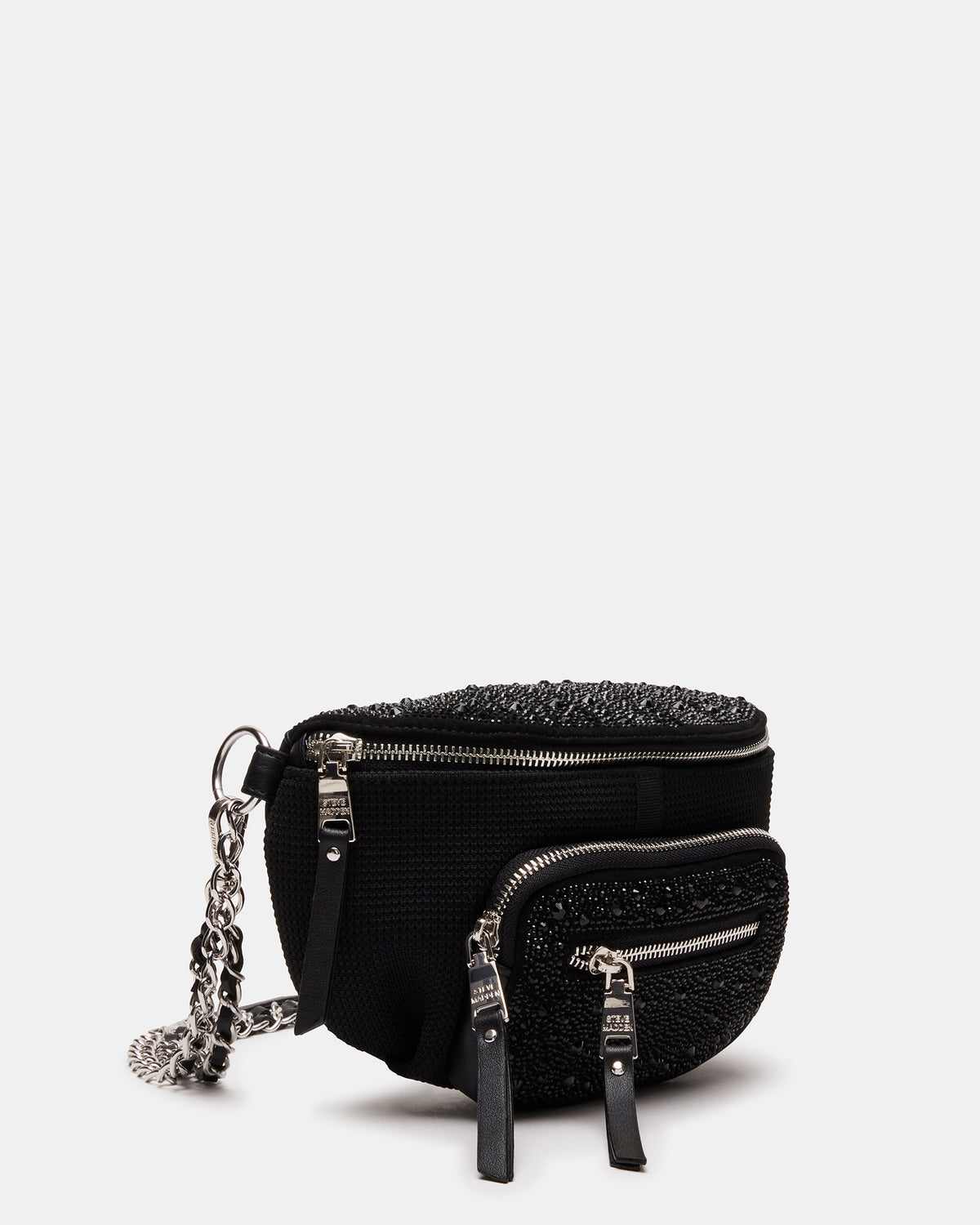 MAXIMA Bag Black Crossbody Bag | Women's Black Crossbody Bag | Steve Madden