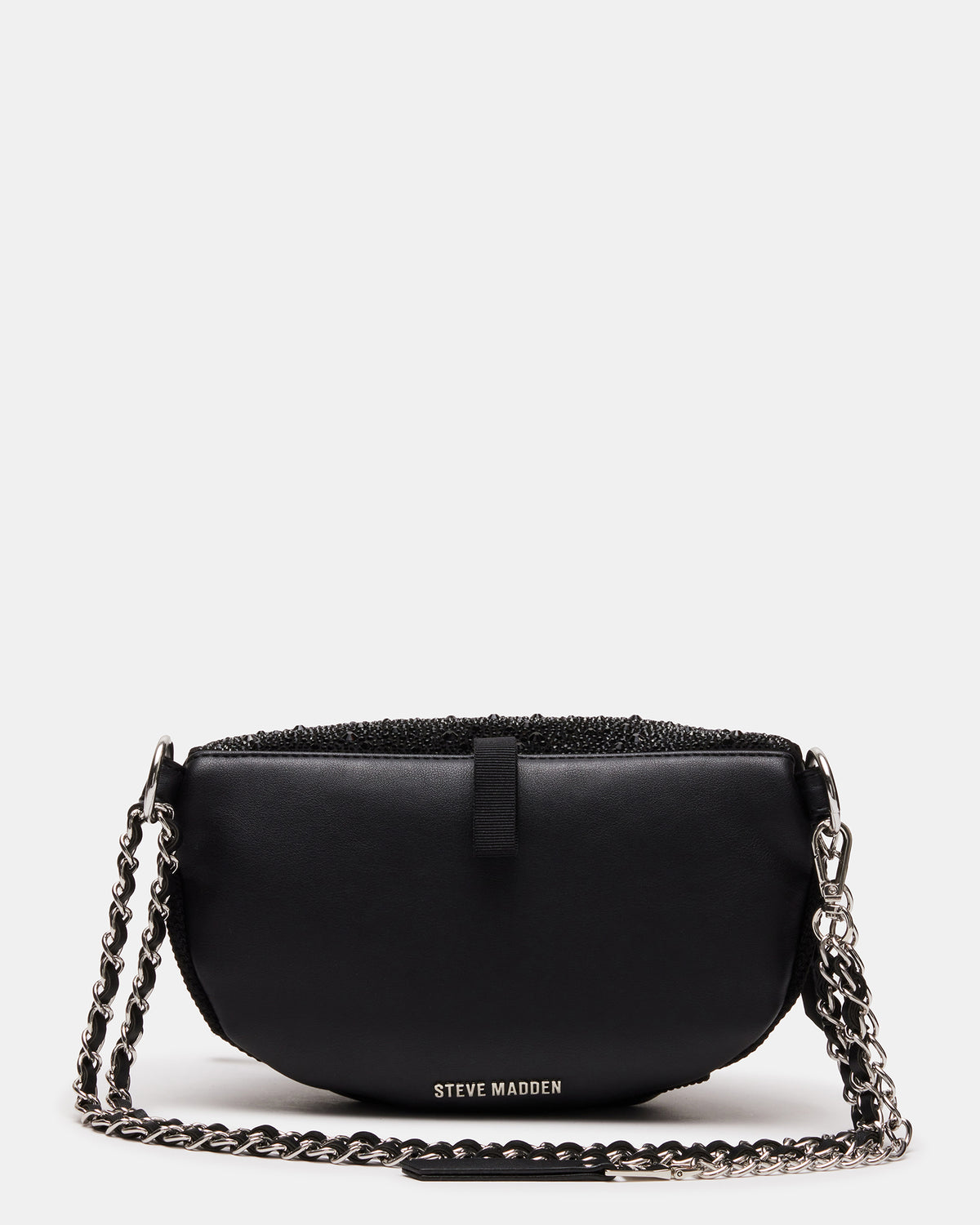 MAXIMA Bag Black Crossbody Bag | Women's Black Crossbody Bag | Steve Madden