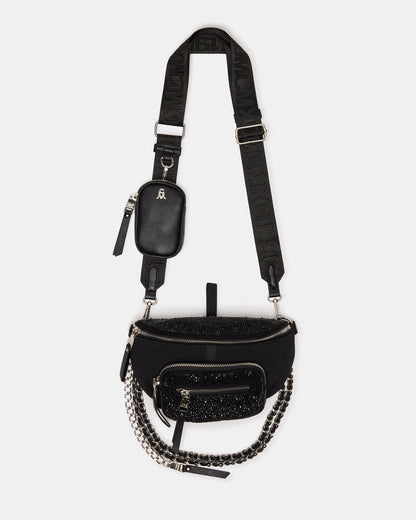 MAXIMA Bag Black Crossbody Bag | Women's Black Crossbody Bag | Steve Madden