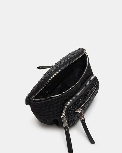 MAXIMA Bag Black Crossbody Bag | Women's Black Crossbody Bag | Steve Madden