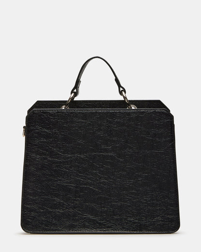 EVELYN Skull Bag Black Top Handle Crossbody Bag | Steve Madden