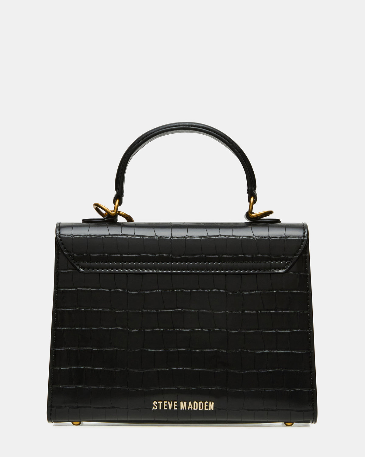 ELLOISE Bag Black Structured Mini Crossbody Handbag | Steve Madden