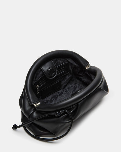 HAILEE Black Women's Soft Clutch Handbag | Steve Madden