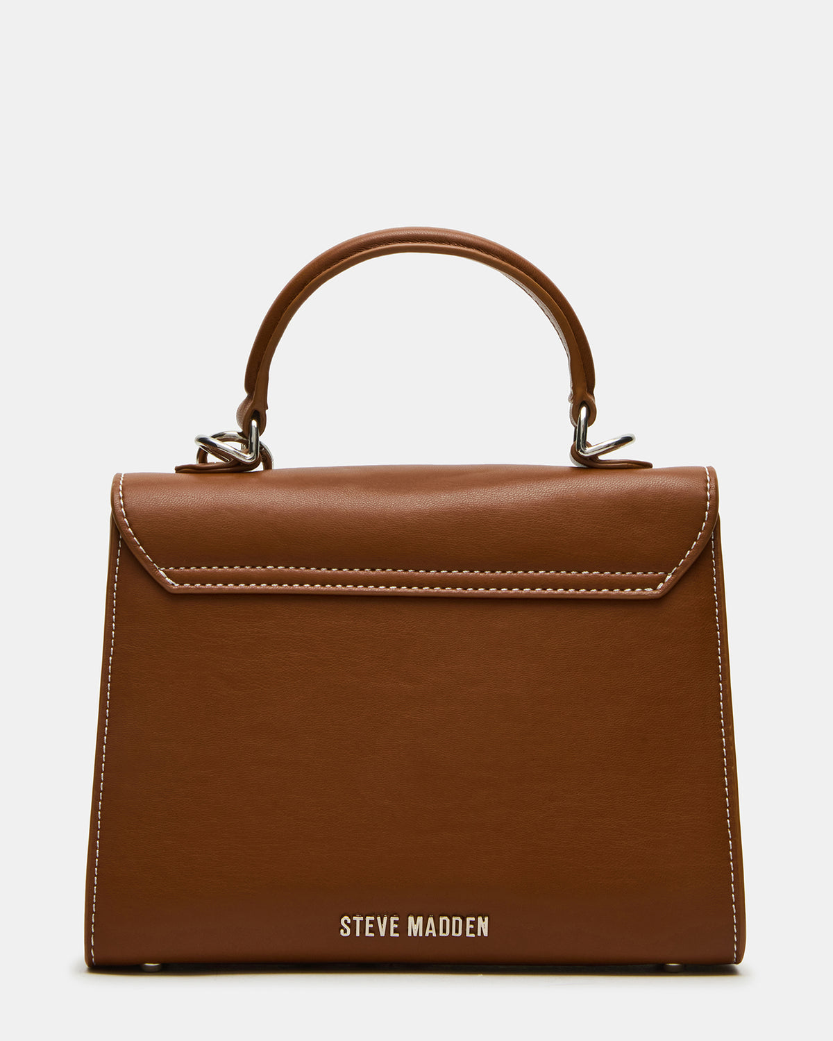 ELLOISE Bag Cognac Structured Mini Crossbody Handbag | Steve Madden