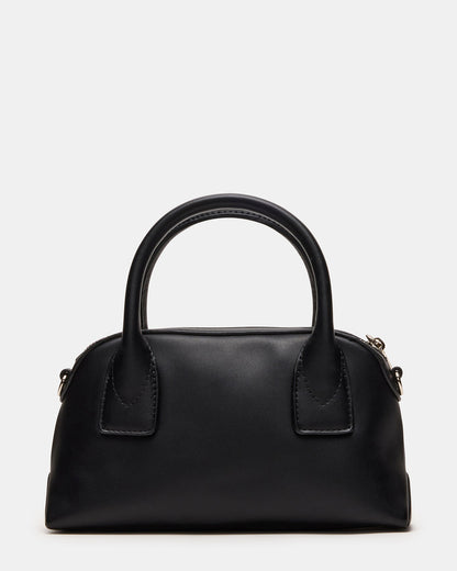 MELODIE Bag Black Dome Satchel Top-Handle Crossbody Handbag | Steve Madden