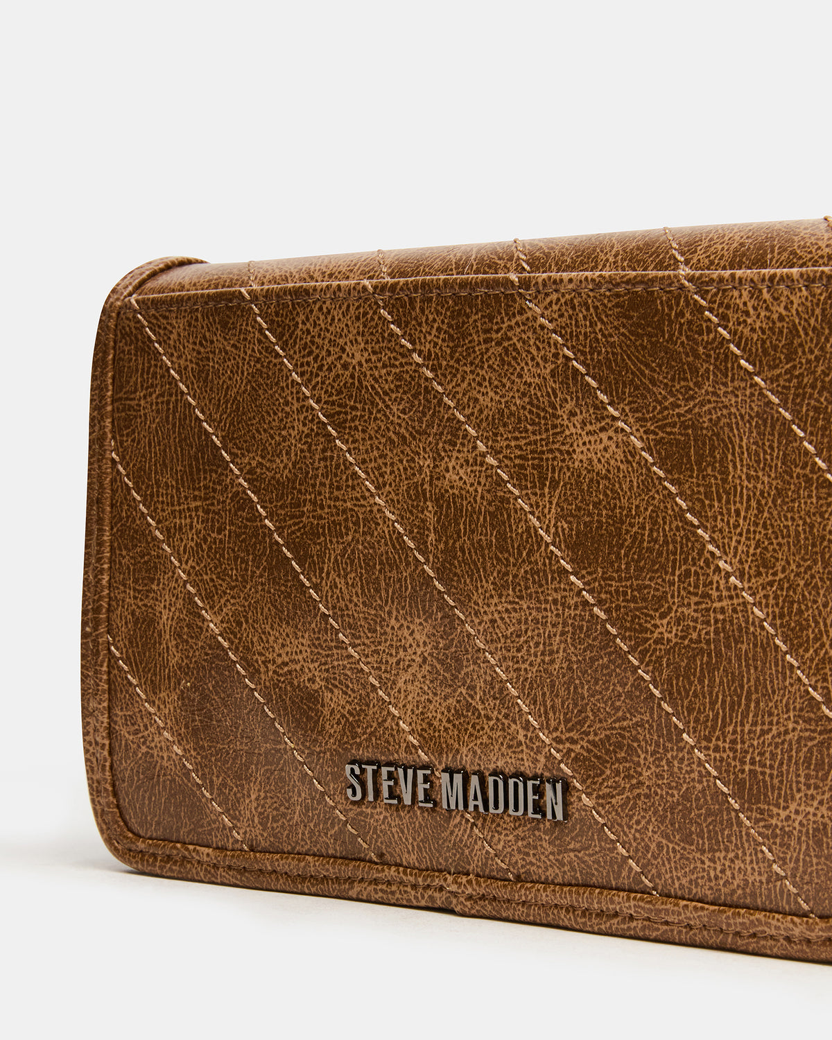 RELAX Bag Pecan Logo Chain Strap Crossbody Handbag | Steve Madden