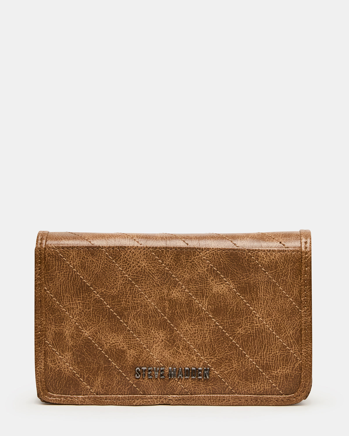 RELAX Bag Pecan Logo Chain Strap Crossbody Handbag | Steve Madden