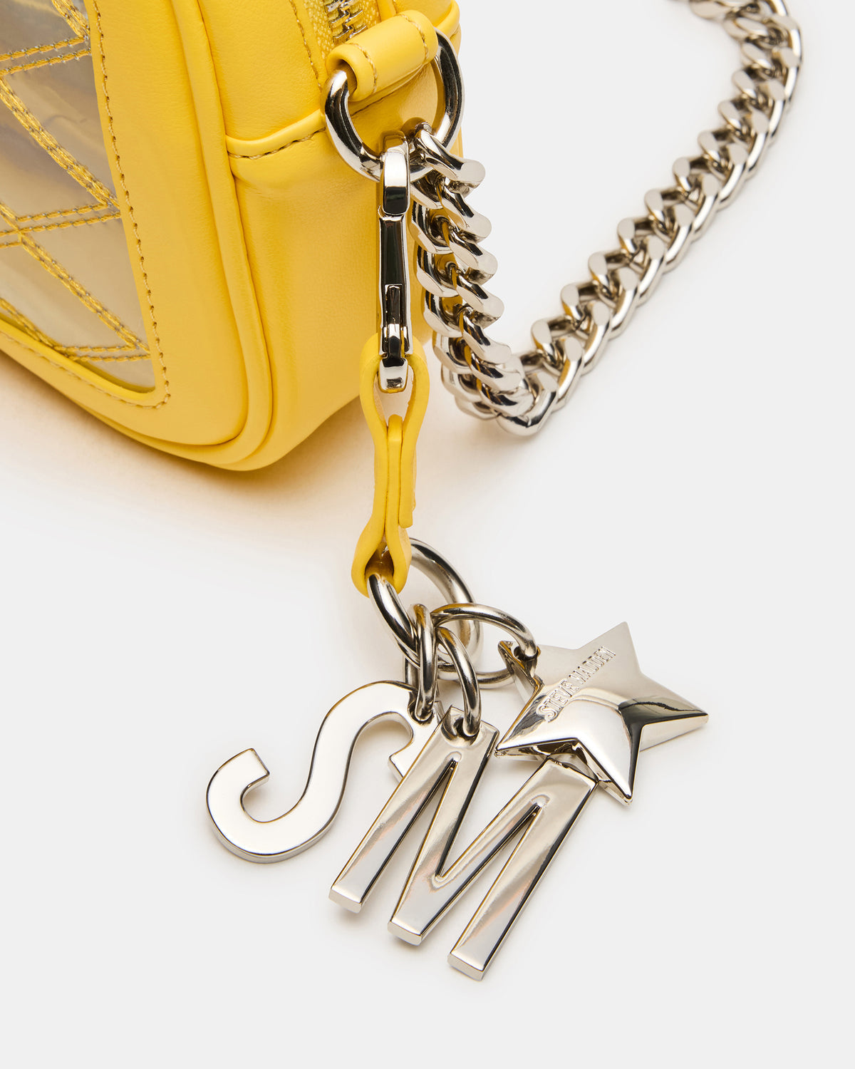 JELLY Bag Yellow Clear Camera Crossbody Handbag | Steve Madden