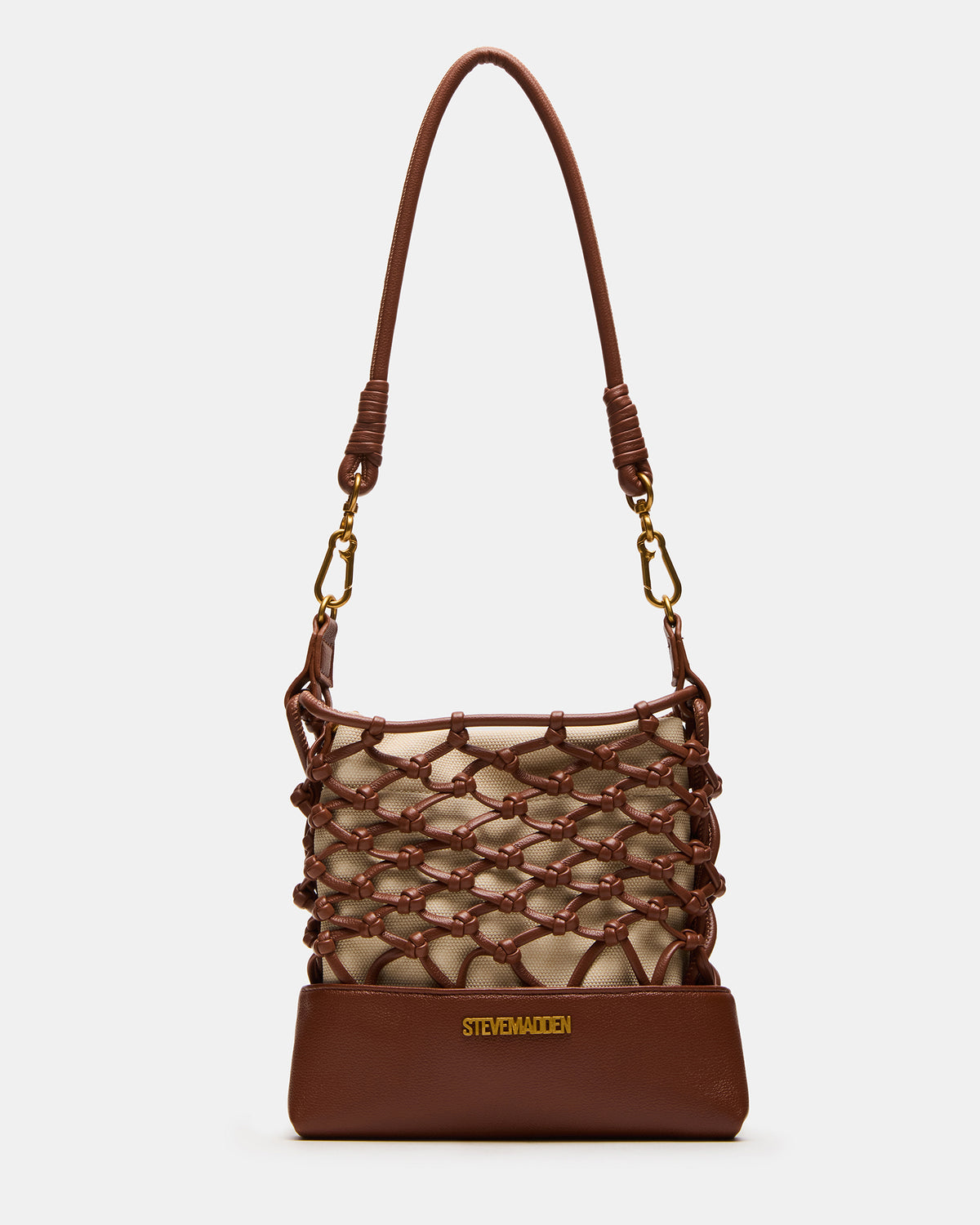 ARDA Cognac Multi Women's Crossbody Pouch Handbag | Steve Madden