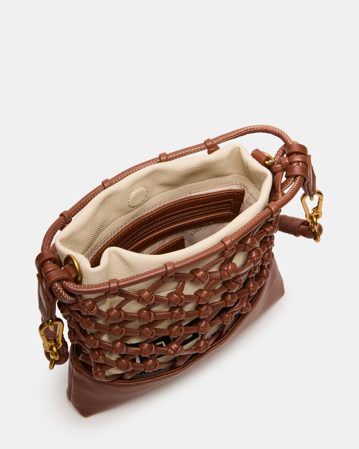 ARDA Cognac Multi Women's Crossbody Pouch Handbag | Steve Madden