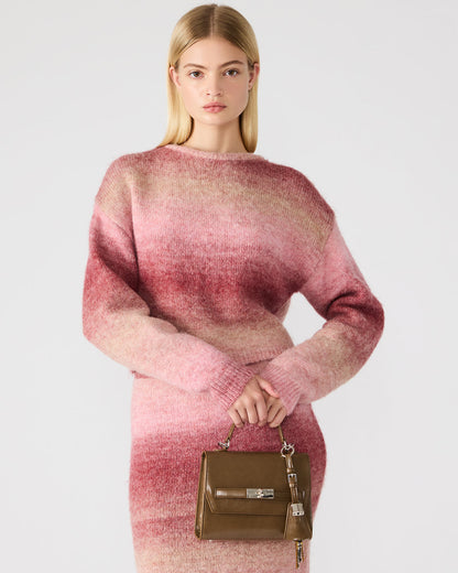 ELLOISE Bag Olive Structured Mini Crossbody Handbag | Steve Madden