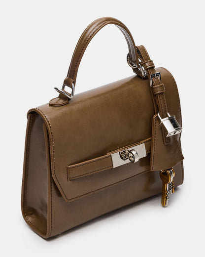 ELLOISE Bag Olive Structured Mini Crossbody Handbag | Steve Madden