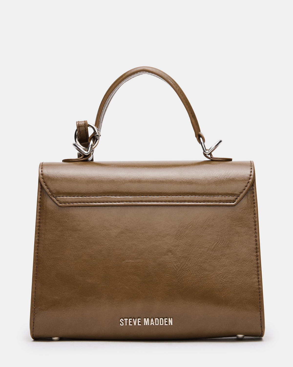 ELLOISE Bag Olive Structured Mini Crossbody Handbag | Steve Madden