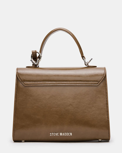 ELLOISE Bag Olive Structured Mini Crossbody Handbag | Steve Madden