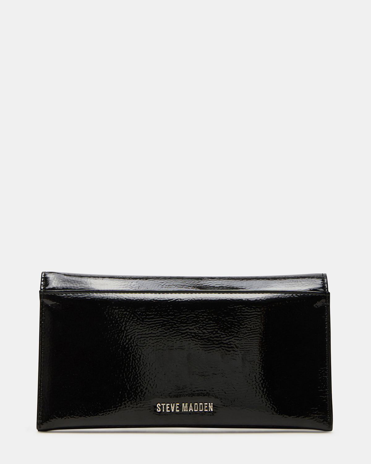 JULIANA Bag Black Patent Crossbody Clutch Handbag | Steve Madden