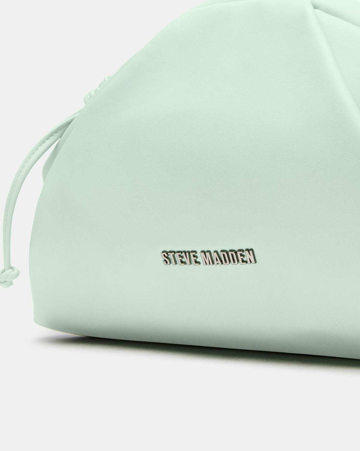 HAILEE Light Green Women's Soft Clutch Handbag | Steve Madden