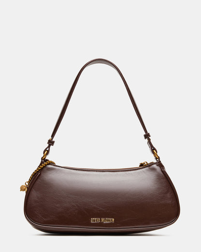 LUXXAR Bag Brown Shoulder Strap Boho-Inspired Handbag | Steve Madden