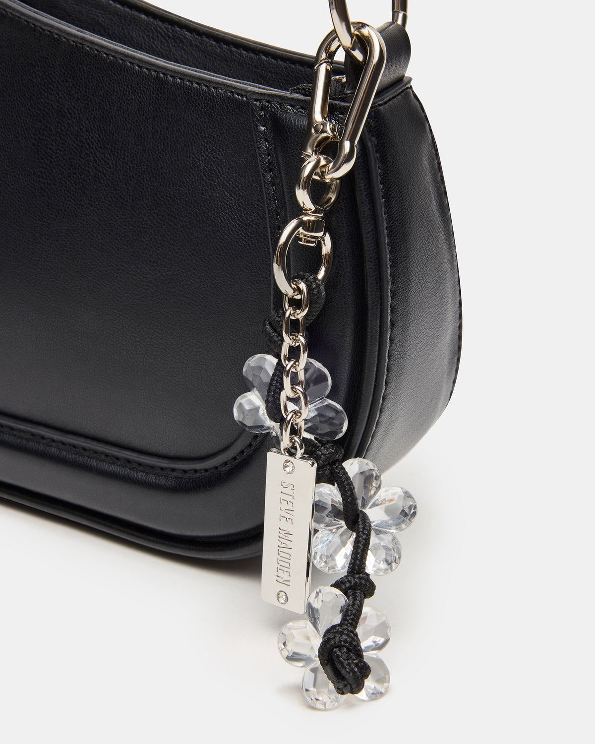 MUSEE Bag Black Asymmetrical Shoulder Strap Handbag | Steve Madden