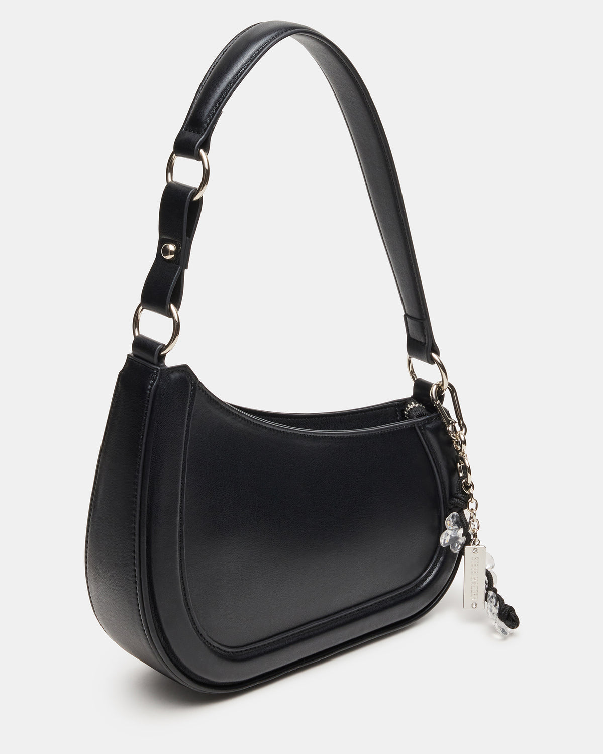 MUSEE Bag Black Asymmetrical Shoulder Strap Handbag | Steve Madden