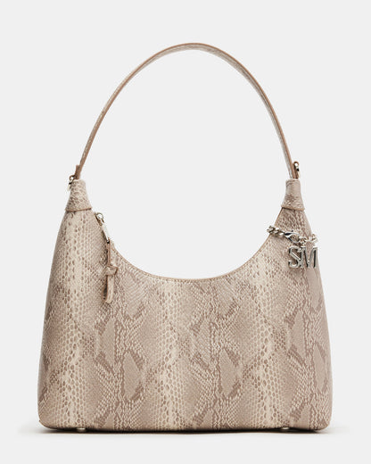 AMARI Bag Sand Snake Shoulder Strap Handbag | Steve Madden