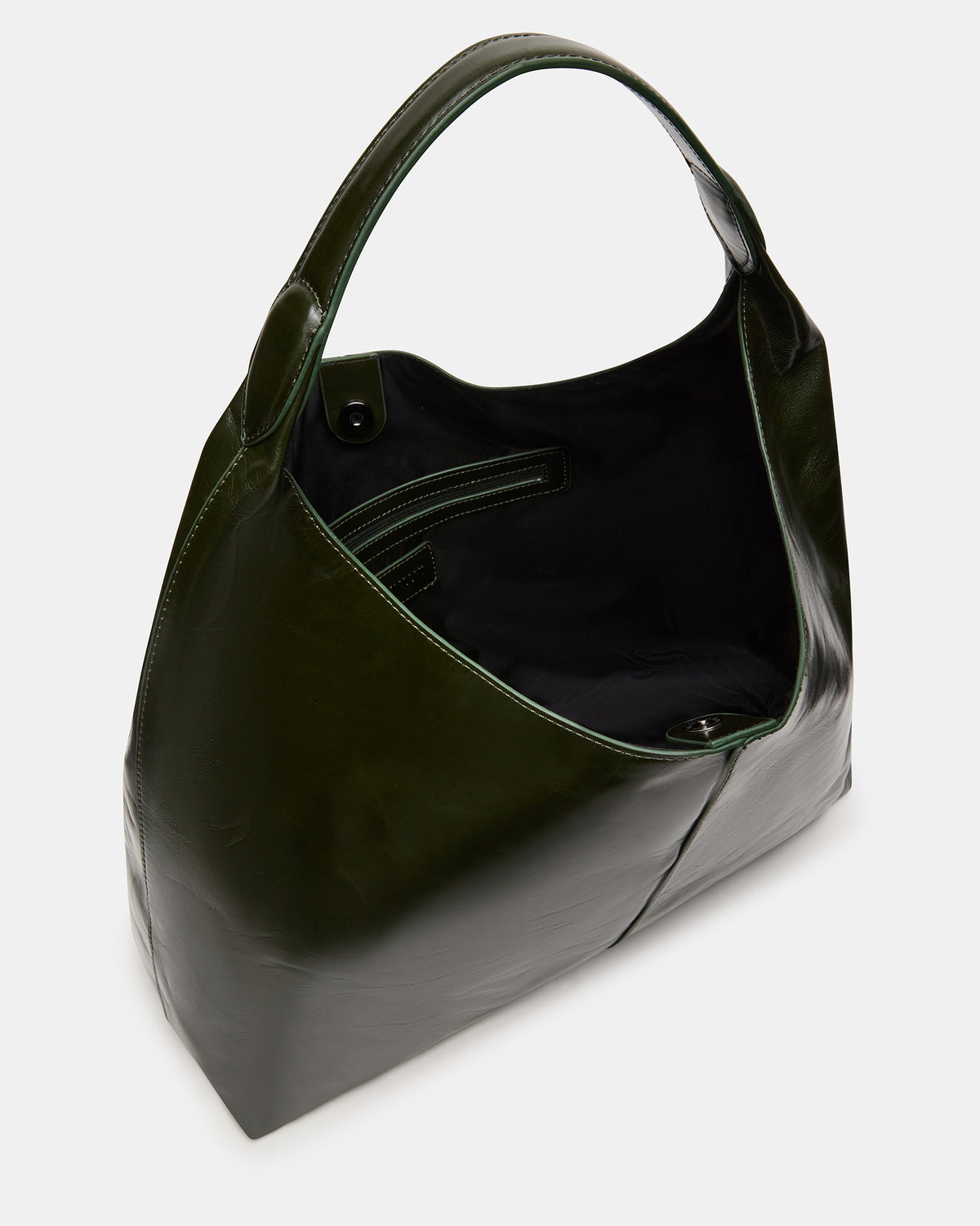 COLLINS Bag Olive Hobo Slouchy Shoulder Strap Tote Handbag | Steve Madden