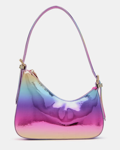 SMITH Bag Metallic Multi Asymmetric Shoulder Handbag | Steve Madden