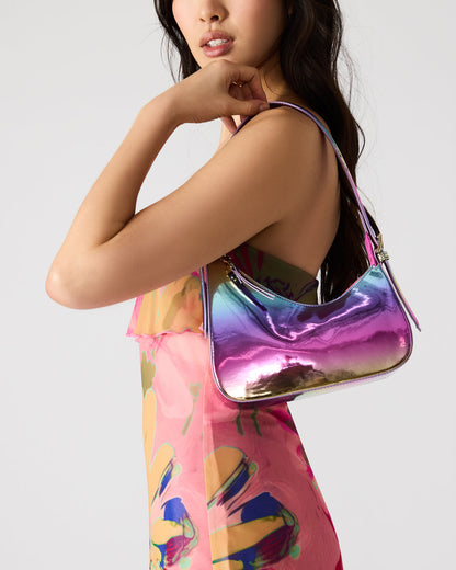 SMITH Bag Metallic Multi Asymmetric Shoulder Handbag | Steve Madden