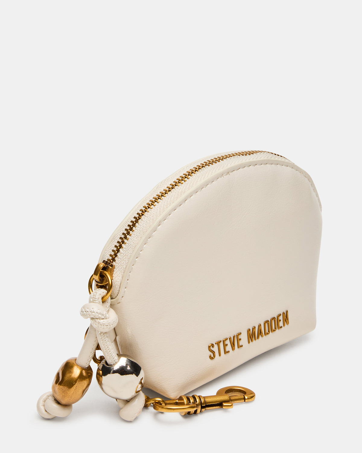 CASSIDI Wallet Chalk Dome-Shaped Card Holder | Steve Madden