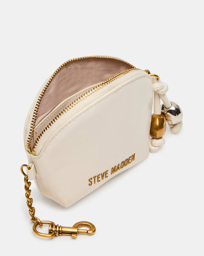CASSIDI Wallet Chalk Dome-Shaped Card Holder | Steve Madden