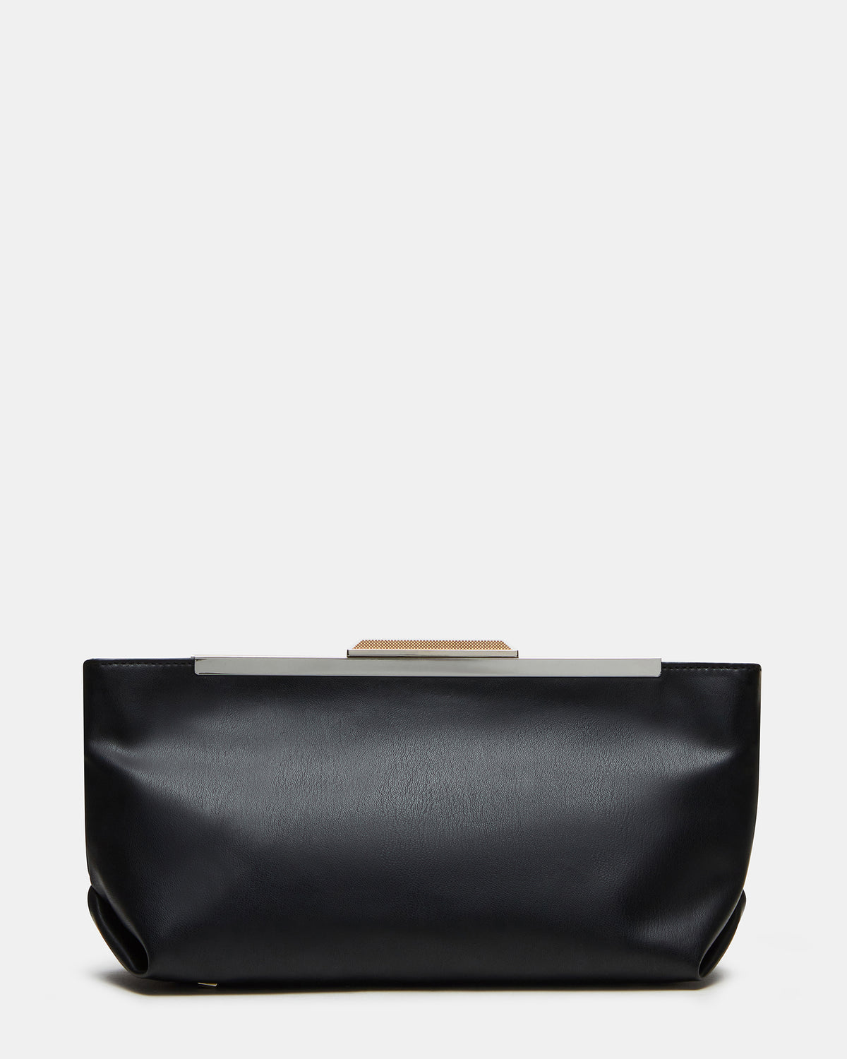 ANTONI Soft Oversized Clutch Bag Black | Women's Handbags | Steve Madden