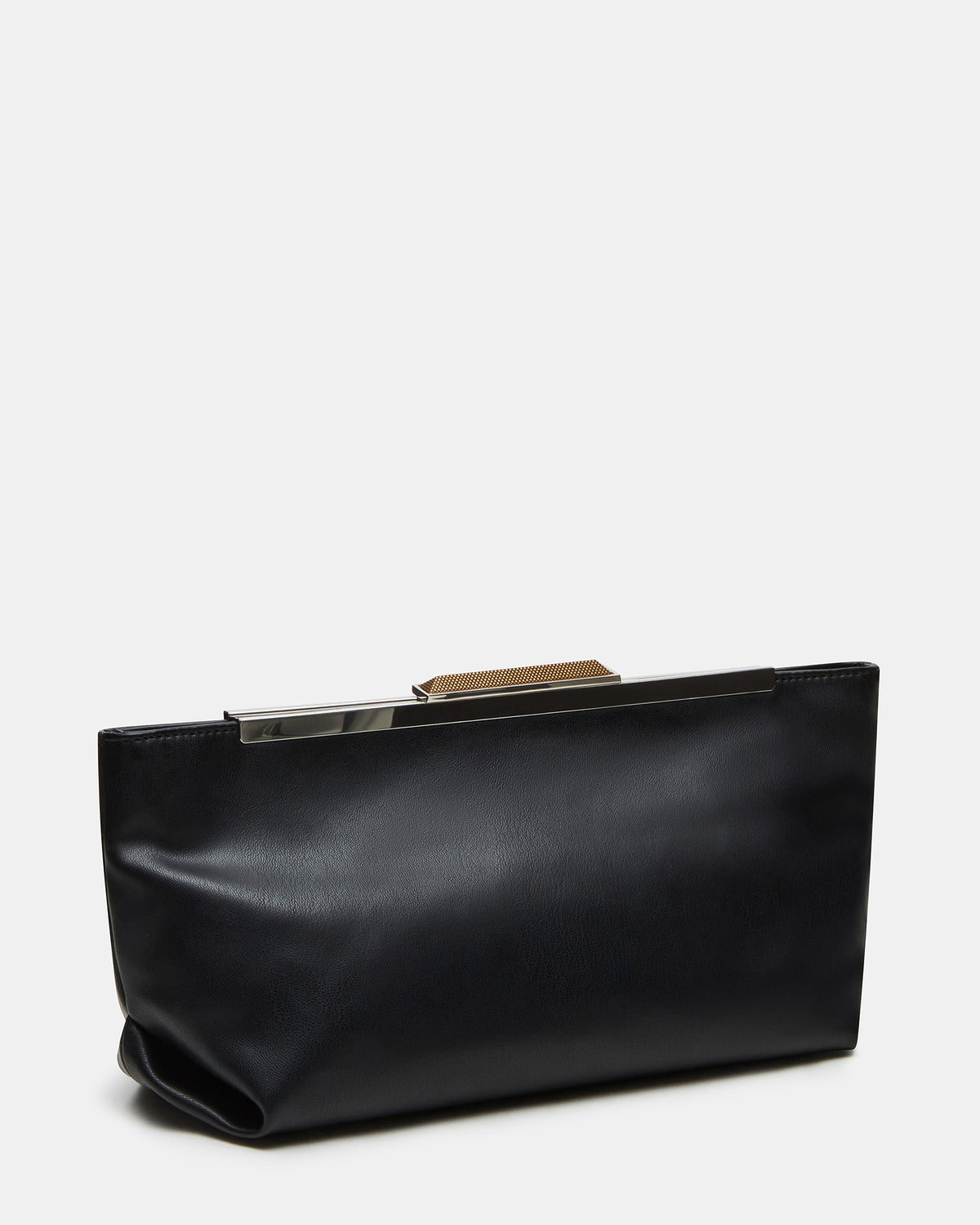 ANTONI Soft Oversized Clutch Bag Black | Women's Handbags | Steve Madden
