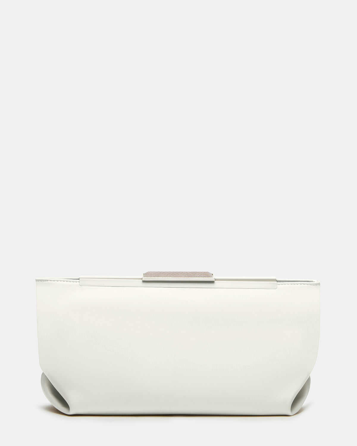 ANTONI Soft Oversized Clutch Bag Off-White | Women's Handbags | Steve Madden