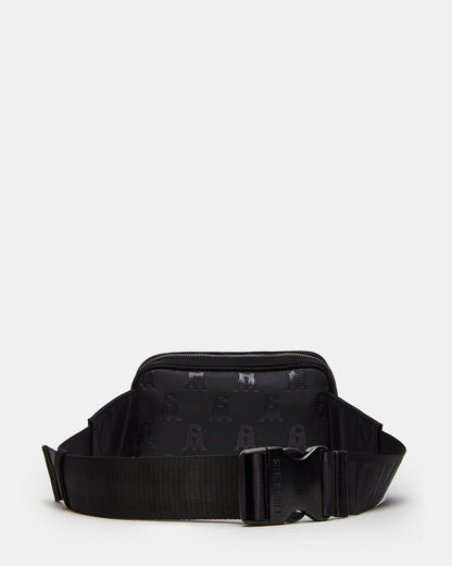 LIND Black/Black Women's Adjustable Belt Handbag | Steve Madden