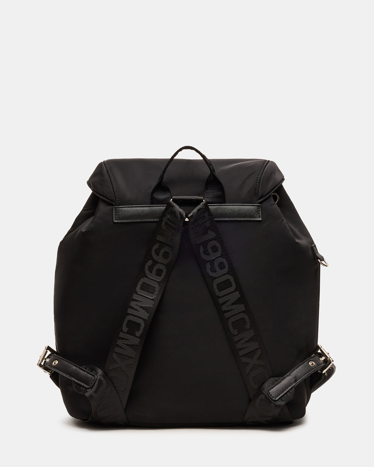 ROLO Black Women's Drawstring Backpack | Steve Madden