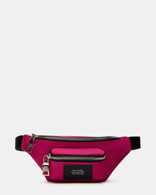 REMIX Fuchsia Women's Sporty Belt Handbag | Steve Madden