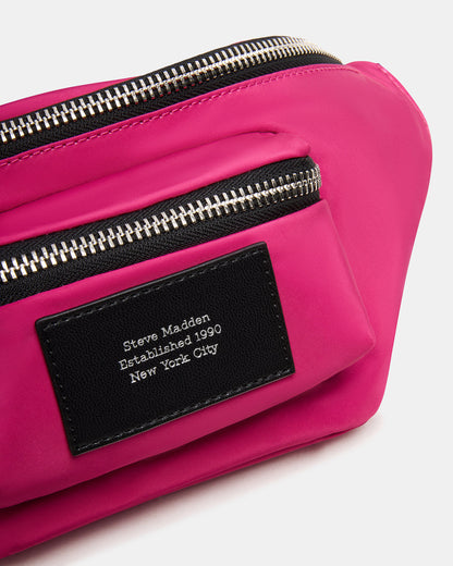 REMIX Fuchsia Women's Sporty Belt Handbag | Steve Madden