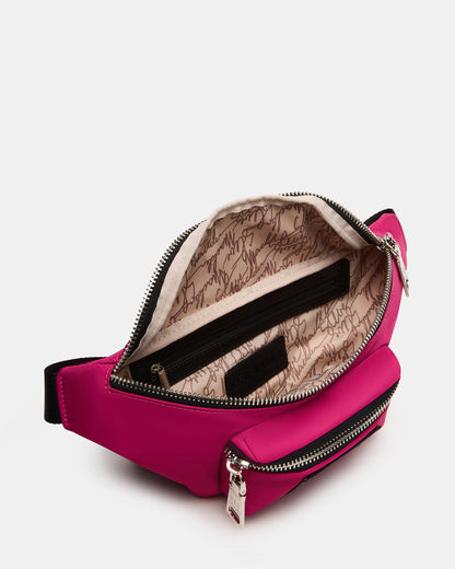 REMIX Fuchsia Women's Sporty Belt Handbag | Steve Madden