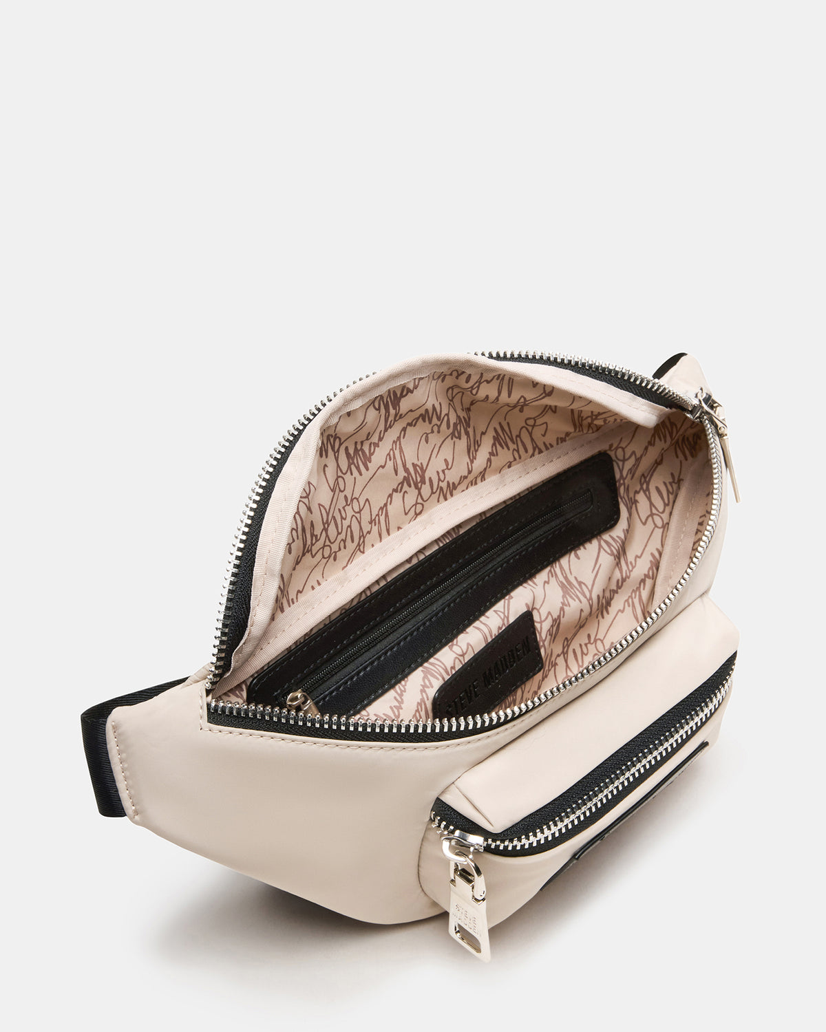 REMIX Nude Women's Sporty Belt Handbag | Steve Madden