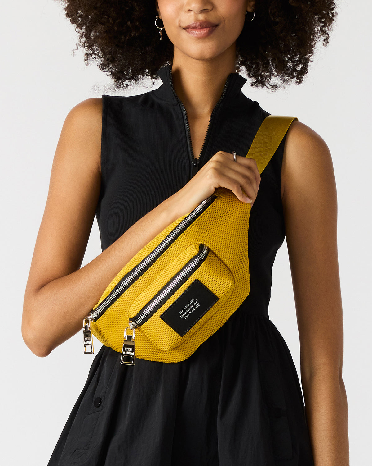 VERDICT Yellow Women's Sporty Belt Handbag | Steve Madden