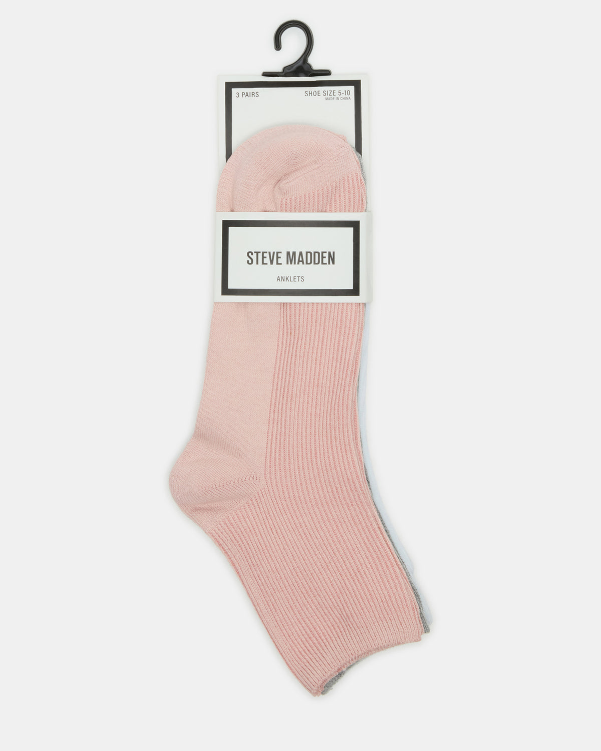 3 Pack Women's Anklet Socks | Steve Madden