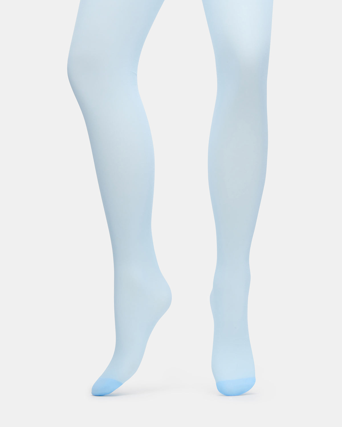 BLAIR SHEER TIGHTS LIGHT Blue Women's Footed Sheer Mesh Tights | Steve Madden