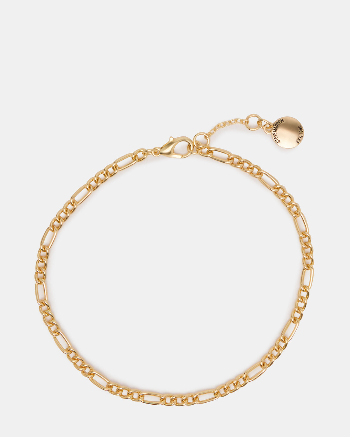 FIGARO ANKLET CAHIN Gold Women's Anklet | Steve Madden