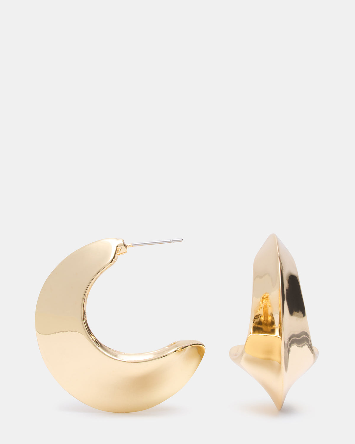 CRESCENT EARRINGS GOLD Women's Earrings | Steve Madden