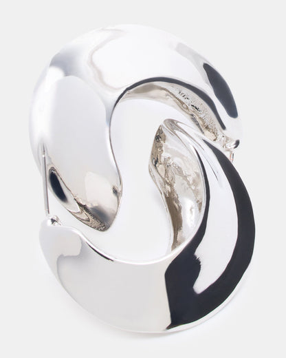 CRESCENT EARRINGS SILVER Women's Earrings | Steve Madden